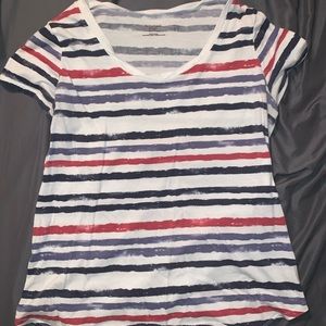 Motherhood Maternity size M striped t shirt